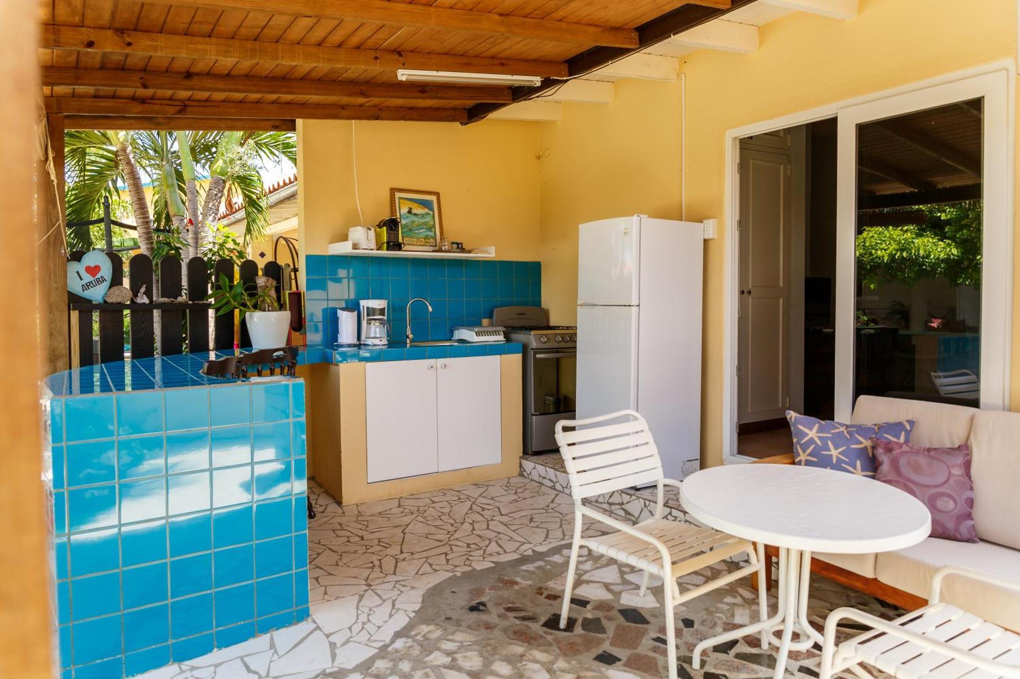 Casalina Garden 2 Blocks To Palm Beach & Kitesurfing School Buitenkant foto