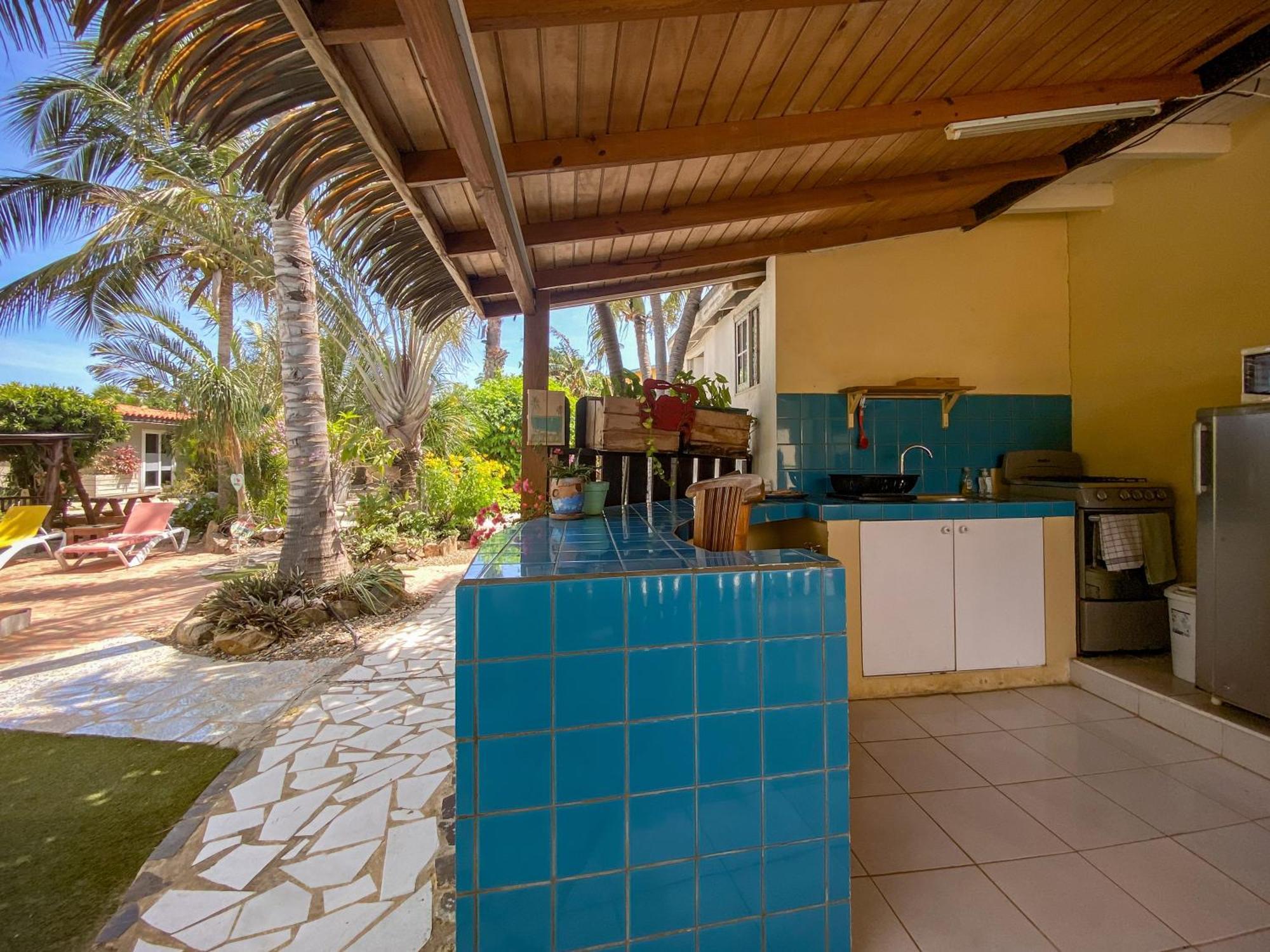 Casalina Garden 2 Blocks To Palm Beach & Kitesurfing School Buitenkant foto