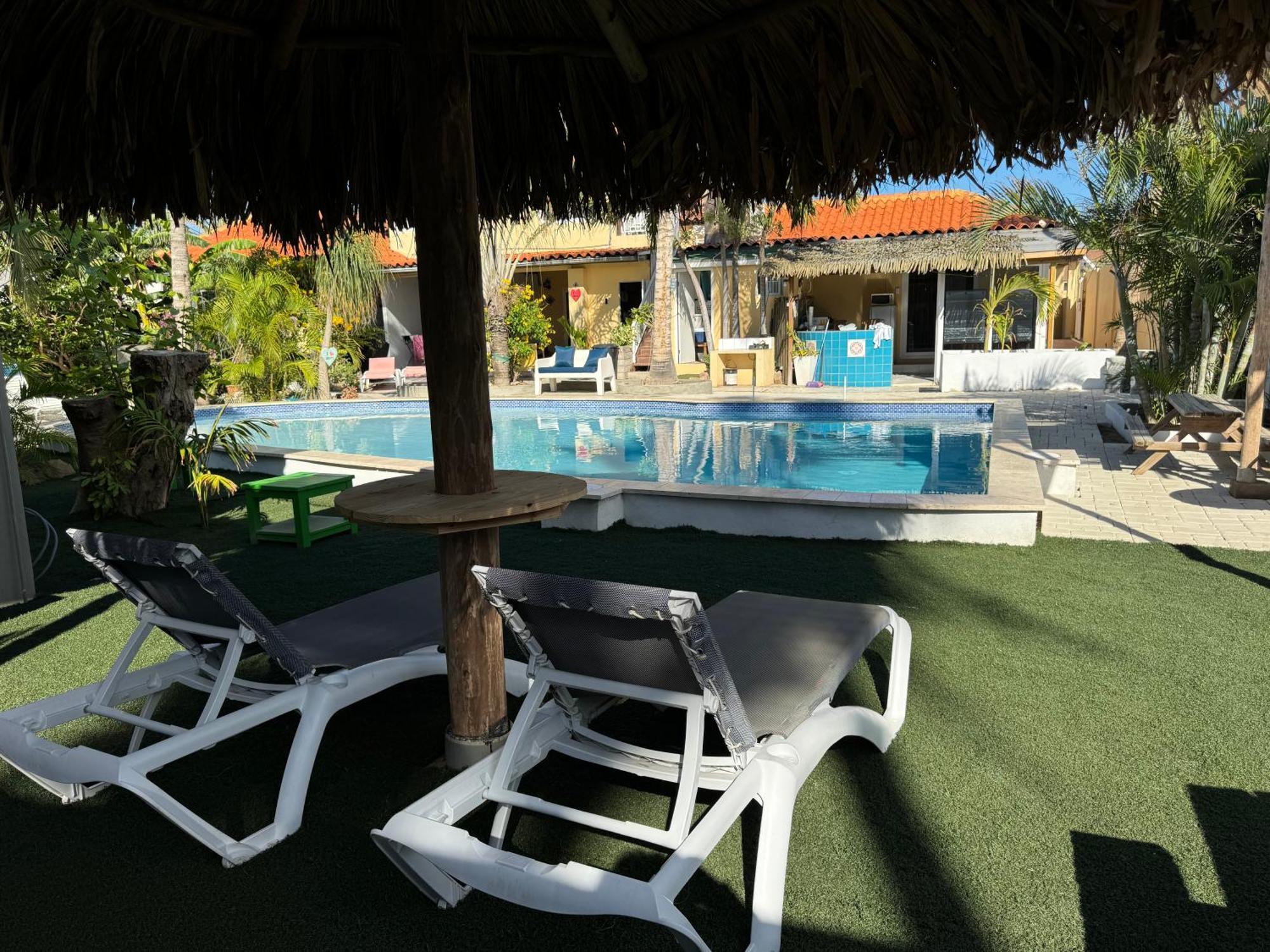 Casalina Garden 2 Blocks To Palm Beach & Kitesurfing School Buitenkant foto