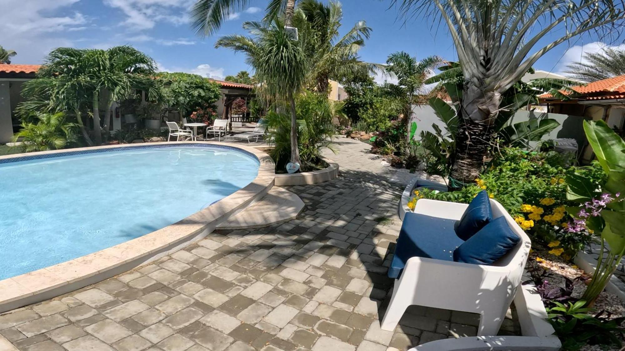 Casalina Garden 2 Blocks To Palm Beach & Kitesurfing School Buitenkant foto