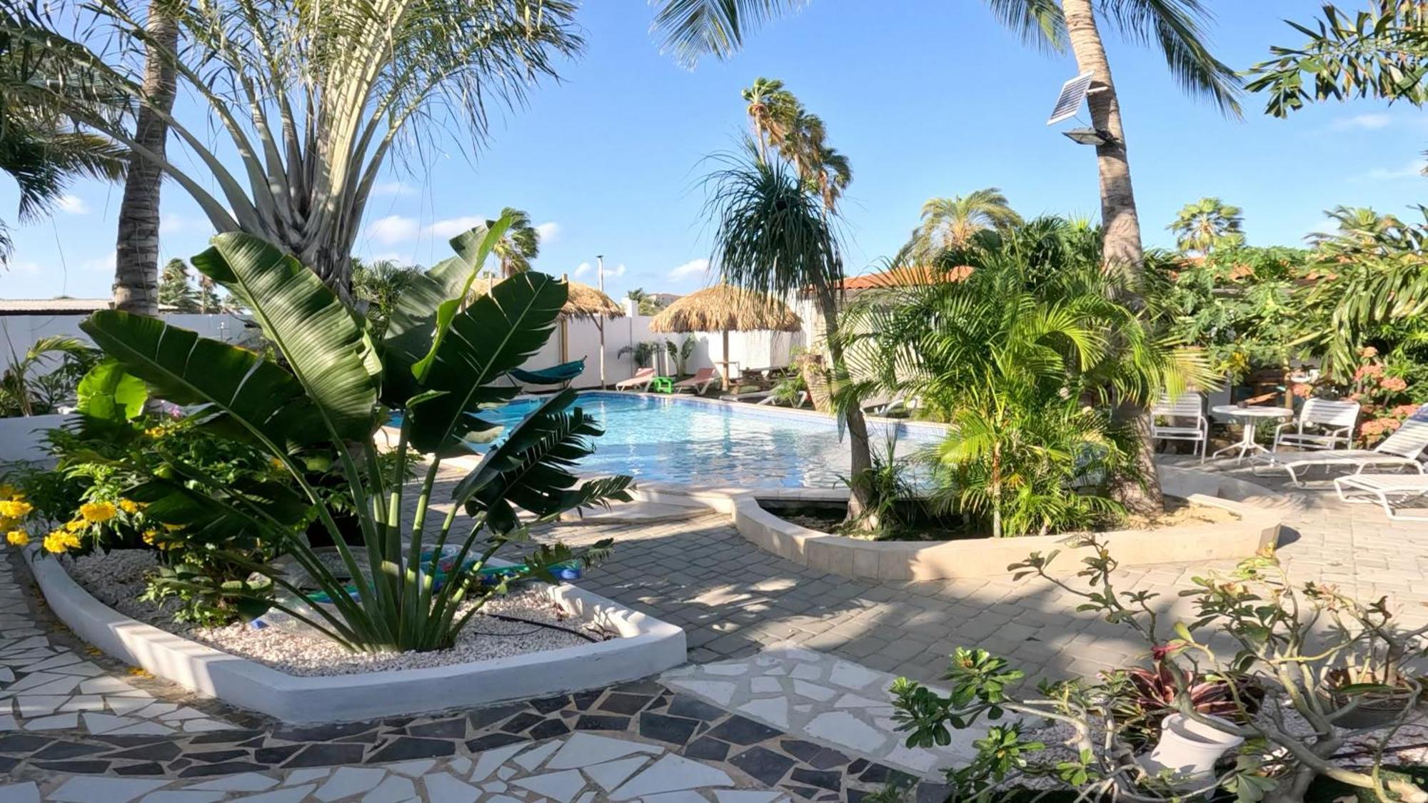 Casalina Garden 2 Blocks To Palm Beach & Kitesurfing School Buitenkant foto
