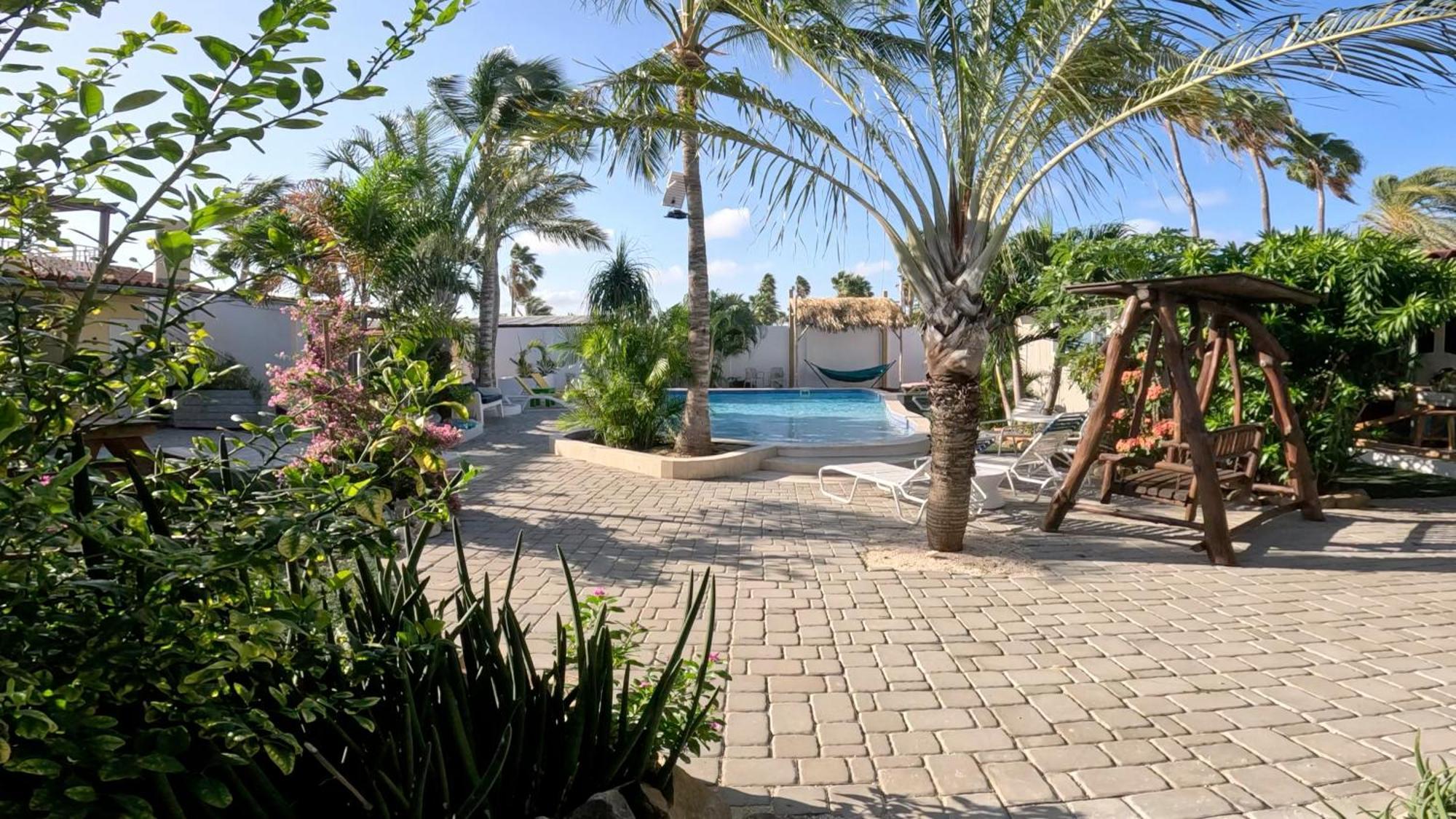 Casalina Garden 2 Blocks To Palm Beach & Kitesurfing School Buitenkant foto