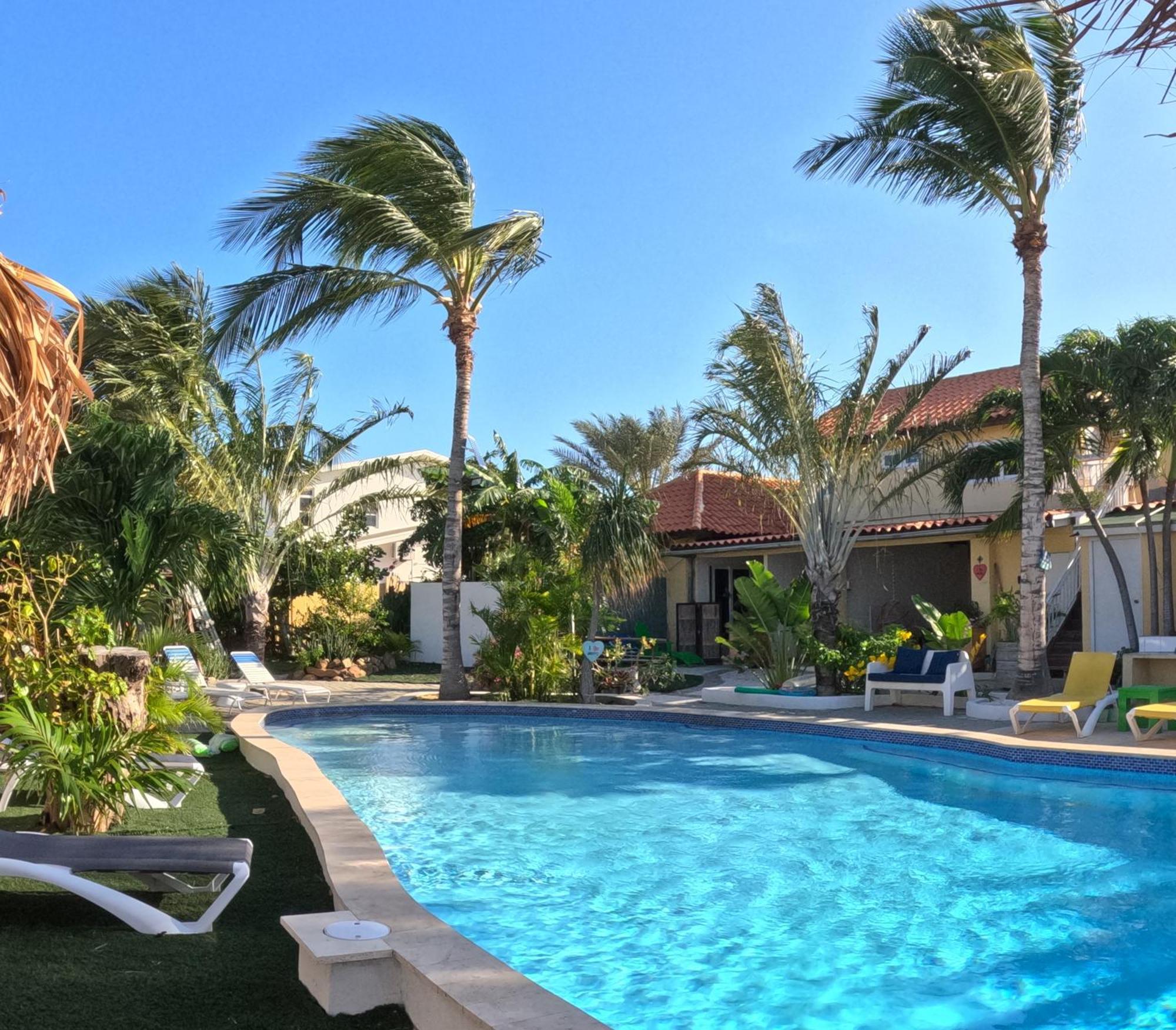 Casalina Garden 2 Blocks To Palm Beach & Kitesurfing School Buitenkant foto